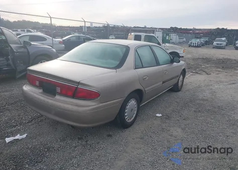 1998 Buick Century Custom from USA, damaged, VIN 2G4WS52M3W1426629